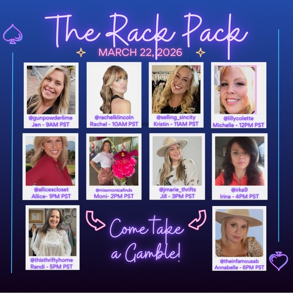 Dresses & Skirts - 3/22The Rack Pack LIVE! 🎲 ♠️